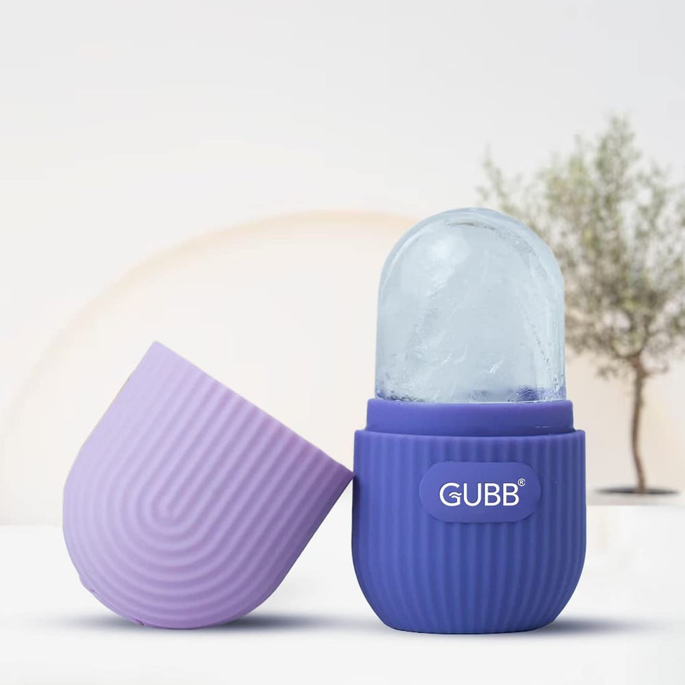 GUBB Ice Roller for Face,Eyes & Neck - Face Ice Roller, Ice Roller for Face Massager, Reusable Silicone Facial Ice Roller For Glowing & Tighten Skin