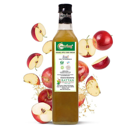 Nutriorg Certified Organic Apple Cider Vinegar (500ml)