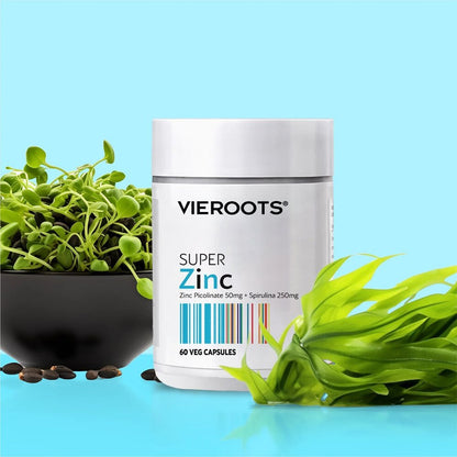 Vieroots Super Zinc (60 Veg Capsules)