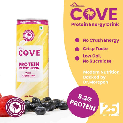 Dr. Morepen Cove Protein Energy Drink with 5.3g Protein Low Cal