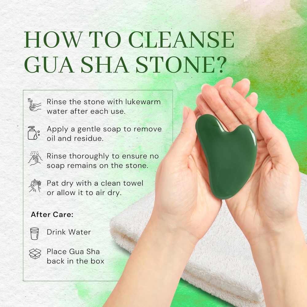 Leafoberryy Sophisticated Sculptor Jade Beauty ,Jade Gua Sha Facial Lifting Tool