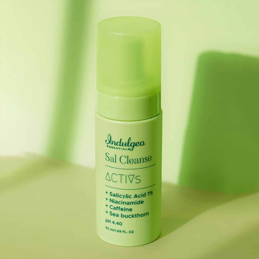 Indulgeo Essentials Mini Sal Cleanse Foaming Face Wash (50ml)