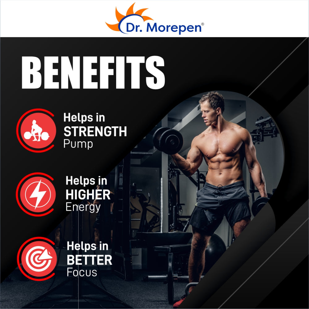 Dr. Morepen Pre-Workout (Fruitpunch)
