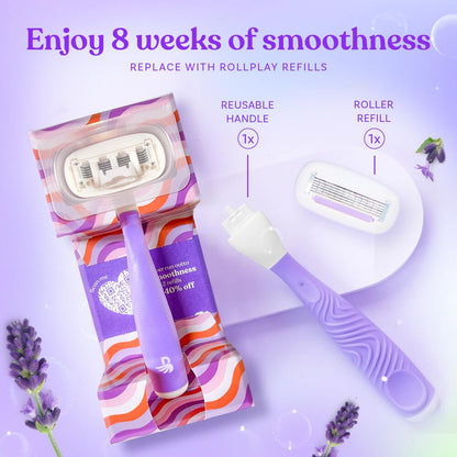 Bombae Rollplay Body Razor For Women (2x smoother)