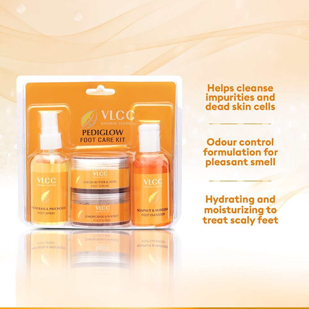 VLCC Pedi Glow Foot Care Kit (300 gm)
