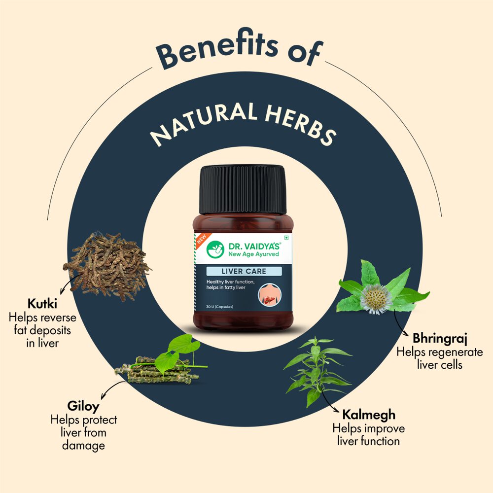 Dr. Vaidya's Liver Care (30 Capsules)