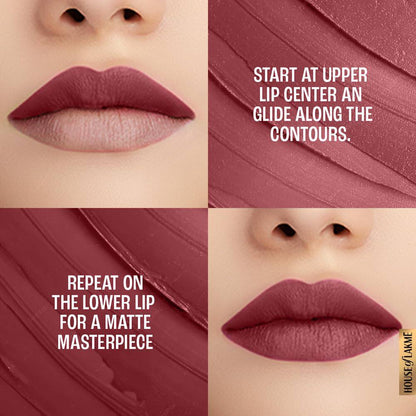Lakme 9to5 Powerplay Priming Matte Lipstick - Rosy Sunday (3.6 gms)