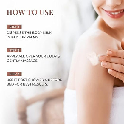 Just Herbs Safron & Malai Ultra Hydrating Body Milk