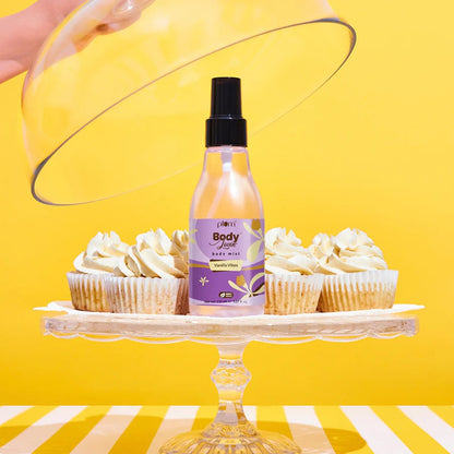 Plum BodyLovin' Vanilla Vibes Body Mist For A Long Lasting Vanilla Fragrance (150ml)