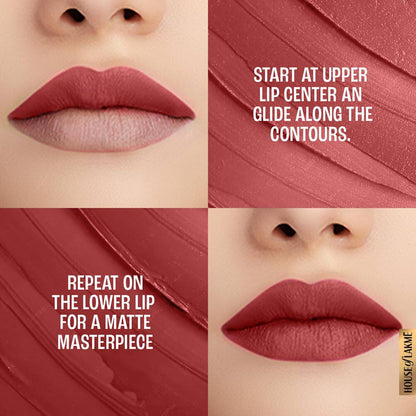 Lakme 9to5 Powerplay Priming Matte Lipstick - Roseatte Red (3.6 gms)