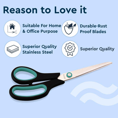 GUBB All Purpose Large Scissor For Offices, Crafts,Kitchen,Tailoring And Hair Cutting