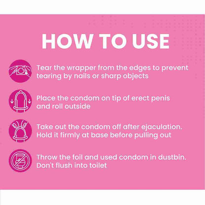 Exygra Longlast Dotted Condom (10 pcs)