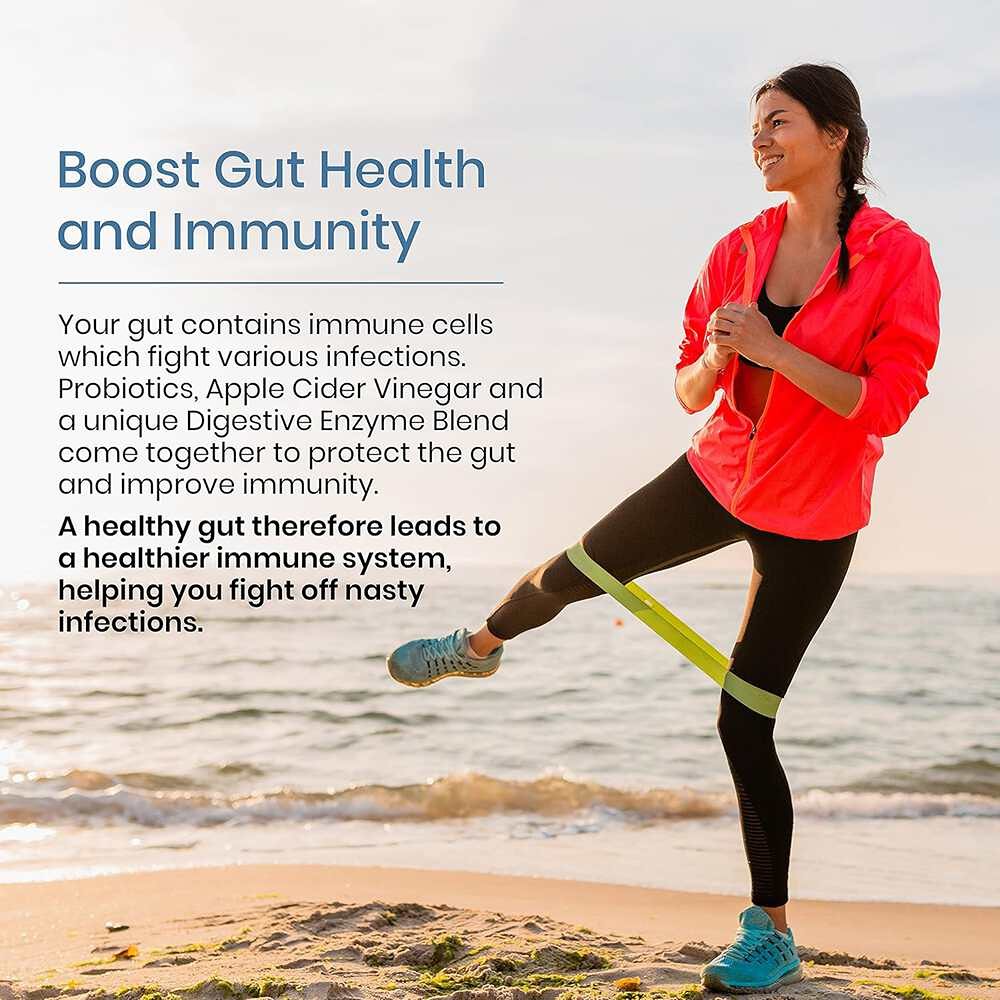 Wellbeing Nutrition Melts® Healthy Gut 10B CFU Probiotic + ACV for Bloating & Indigestion