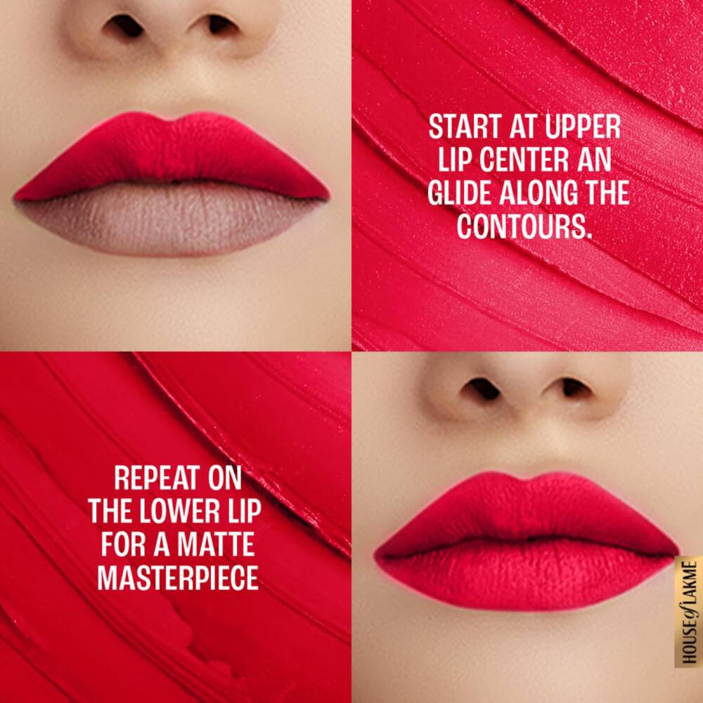 Lakme 9to5 Powerplay Priming Matte Lipstick - Deep Wine (3.6 gms)