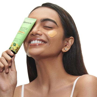 Quench Daily Defense Tinted Sunscreen SPF 50 PA+++ with Avocado Vitamins C & E - Medium (50ml)