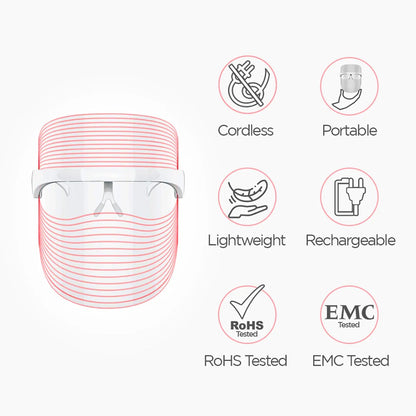 PROTOUCH 3 in 1 LED Face Mask Anti Ageing & Anti Acne