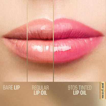 Lakme 9to5 Overtime Shine Tinted Lip Oil - Cocoa Truffle (5.3ml)