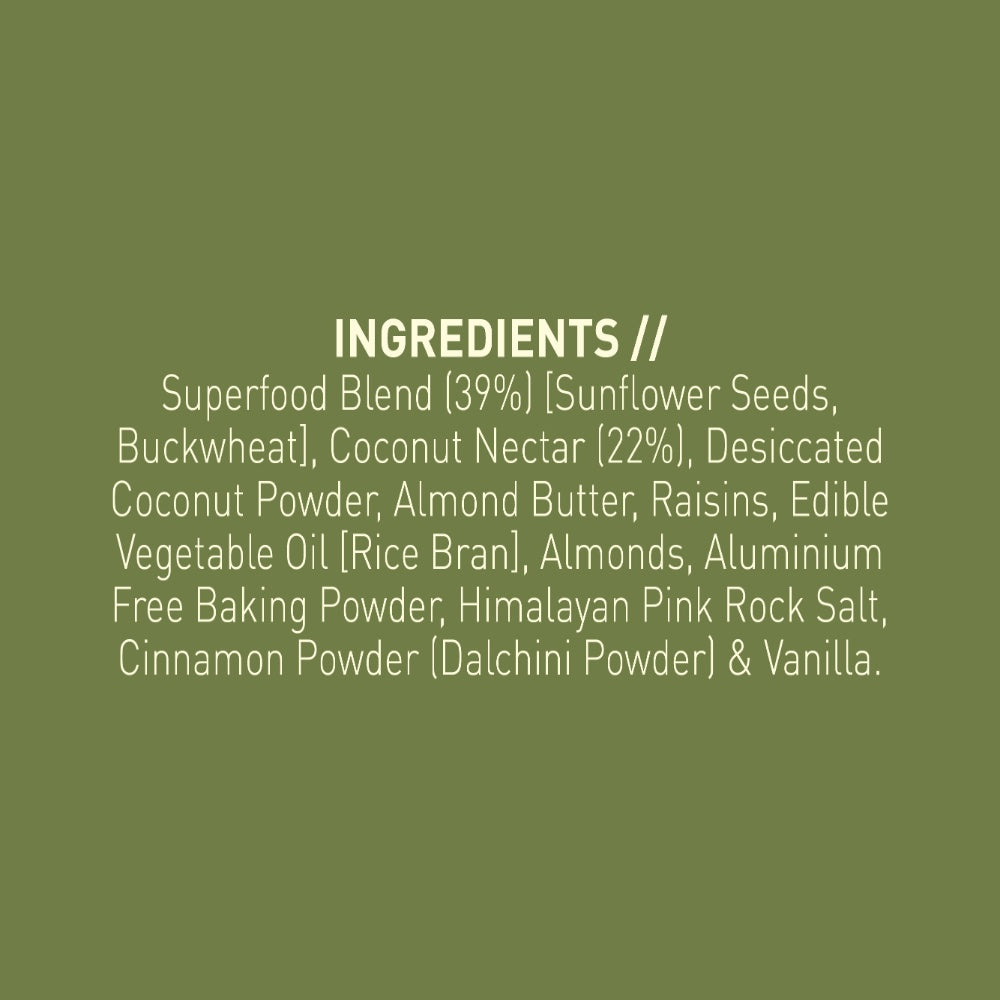 Nourish Organics Almond Buckwheat Cookies - 120 gms