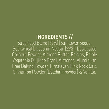 Nourish Organics Almond Buckwheat Cookies - 120 gms