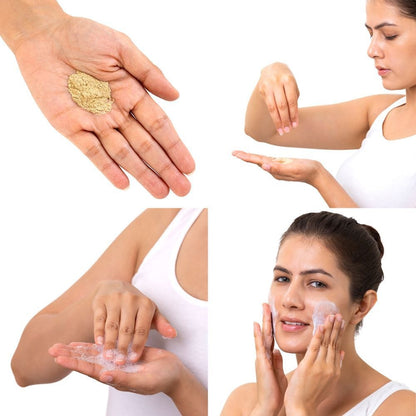Brillare Vitamin C Powder Face Wash For Glowing, Bright Looking Skin (15 gms)