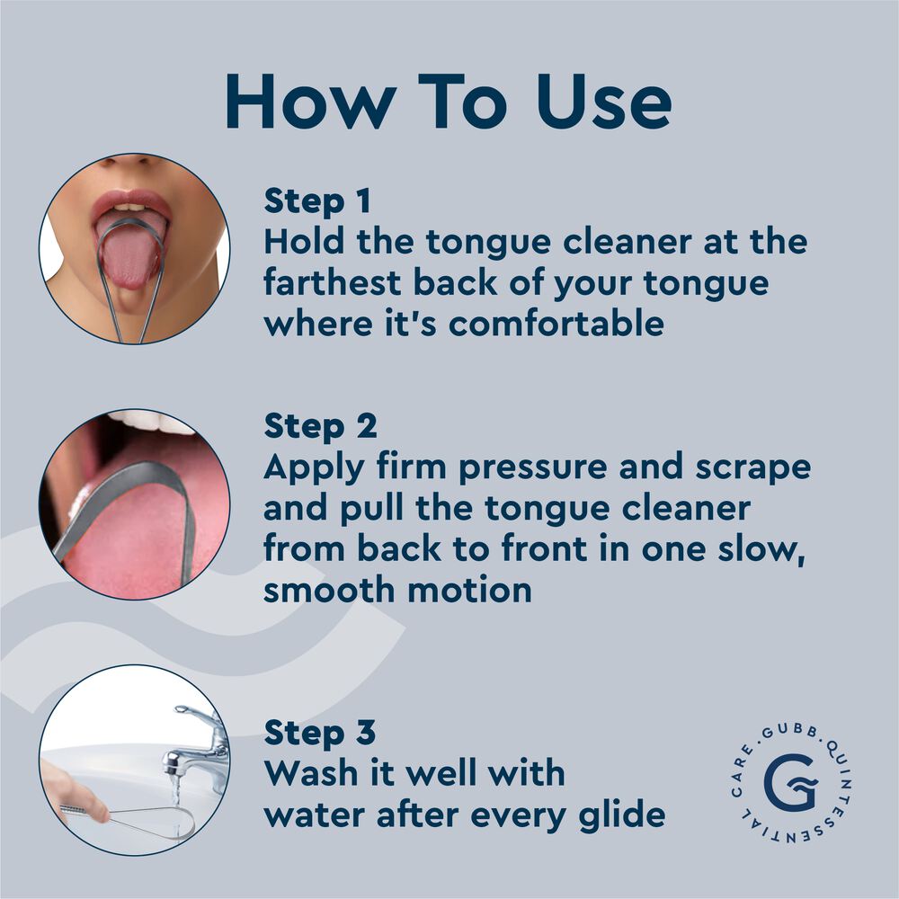 GUBB Tongue Cleaner Loop (Metal)