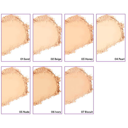 SUGAR POP Longwear Compact 03 Honey, UV Protection, Pore Minimizing, Medium Coverage