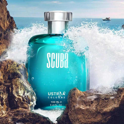 Ustraa Scuba Cologne - 100 ml - Perfume for Men
