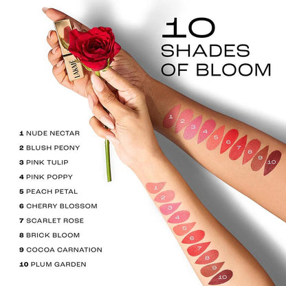 Lakme Rouge Bloom Powder Matte Bullet - Brick Bloom 210 (4 gms)