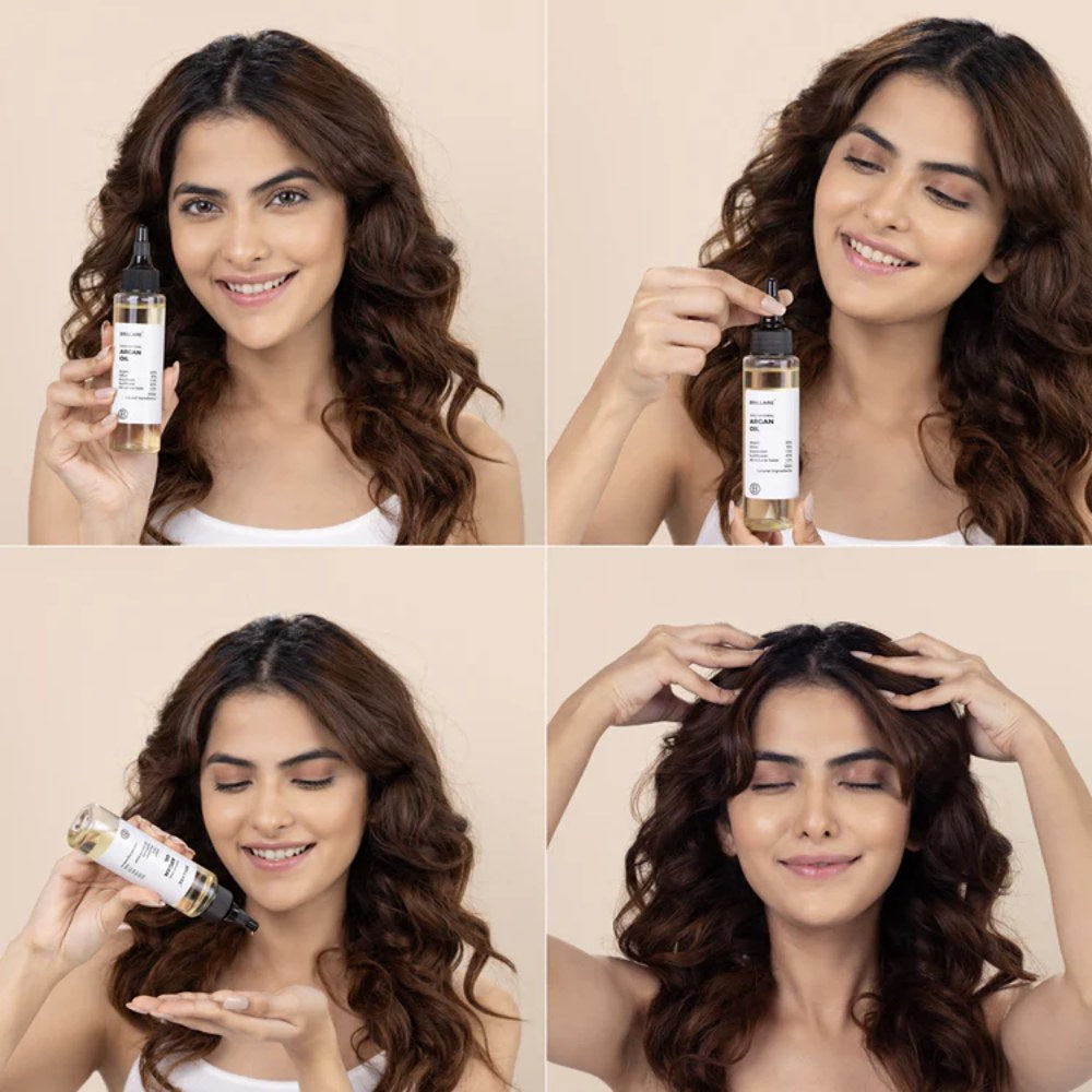 Brillare Argan Oil For Dry, Frizzy Hair (100ml)
