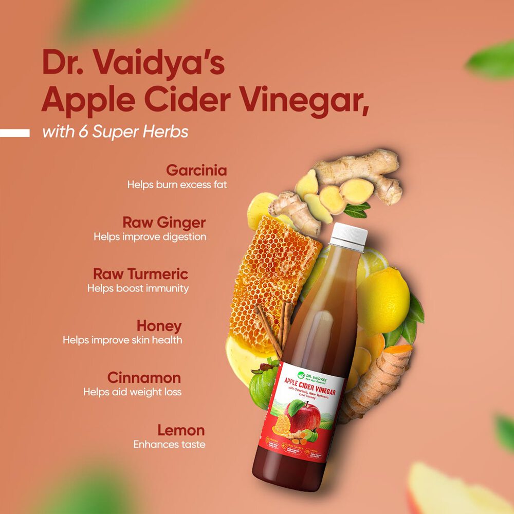 Dr. Vaidya's Apple Cider Vinegar (450ml)