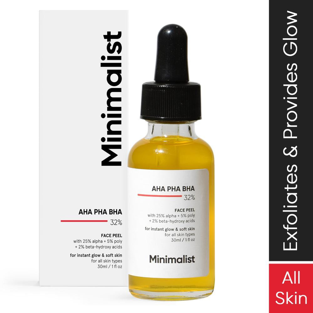 Minimalist Aha Pha Bha 32% Face Peel (30ml)