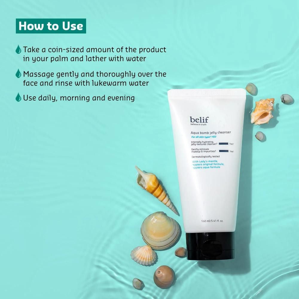 belif Aqua Bomb Jelly Cleanser (160ml)