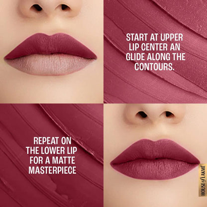 Lakme 9to5 Powerplay Priming Matte Lipstick - Maroon Mix (3.6 gms)