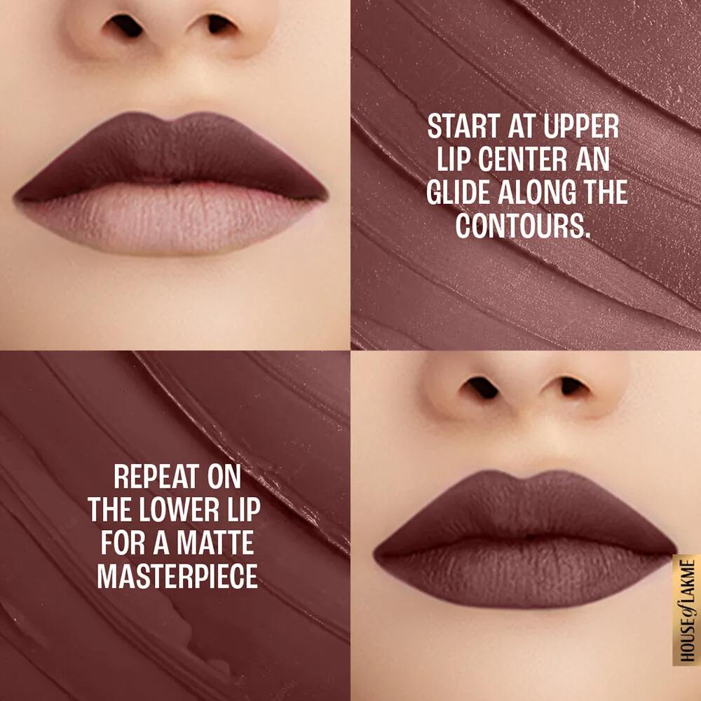 Lakme 9to5 Powerplay Priming Matte Lipstick - Sangria Weekend (3.6 gms)