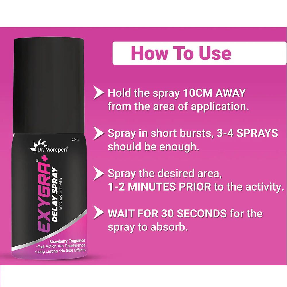 DR. MOREPEN Exygra Spray, Stamina Booster Spray for Men (20 gms) and Natural & Pure Shilajit Resin, Ayurvedic Energy Booster & Stamina Enhancer (15 gms)