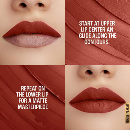 Lakme 9to5 Powerplay Priming Matte Lipstick - Red Rust, (3.6 gms)