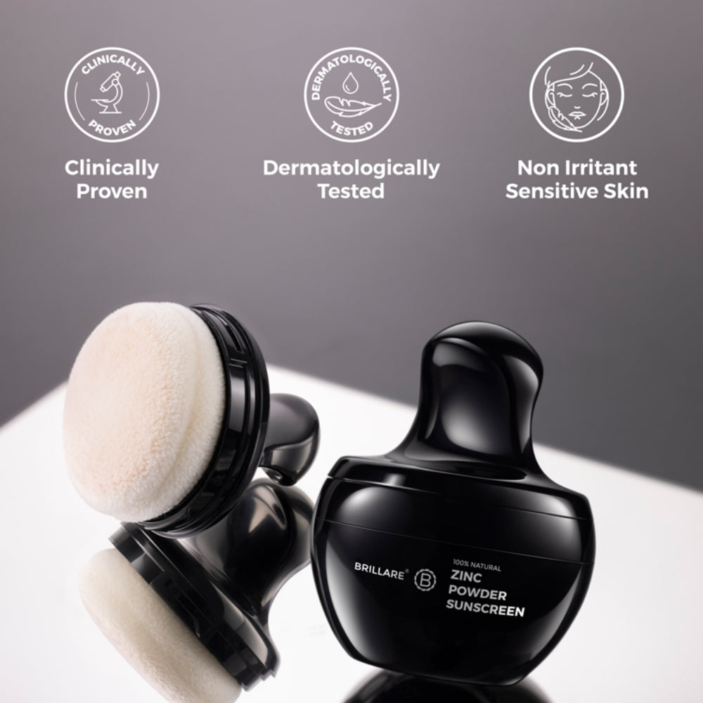 Brillare ZINC Powder Sunscreen - Beige 02