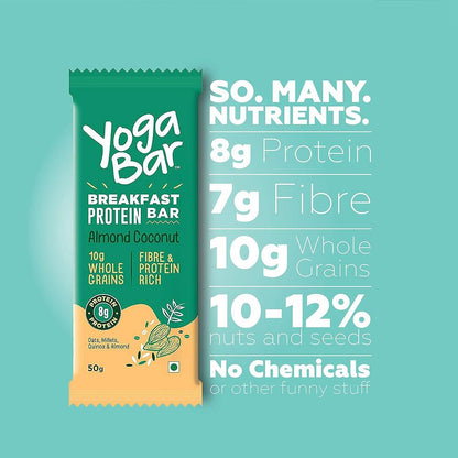 Yoga Bar Variety Pack Breakfast Bars (Pack Of 6)