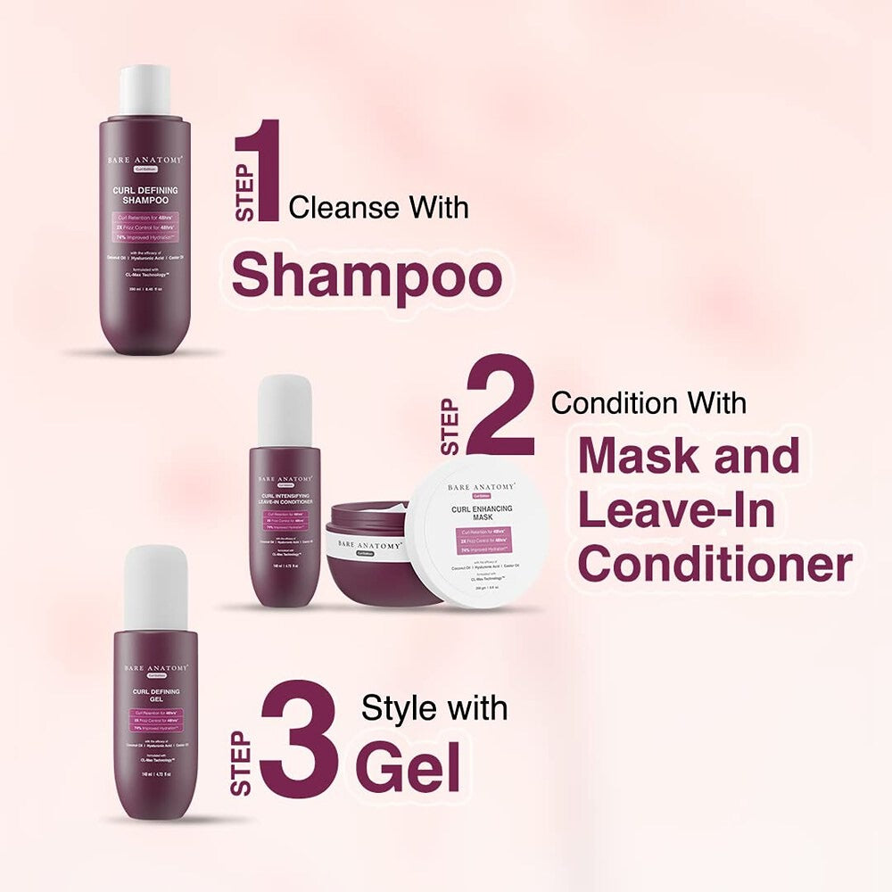 Bare Anatomy Curl Defining Shampoo (250ml)