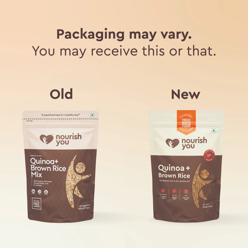 Nourish You Quinoa and Brown Rice Mix (500 gms)
