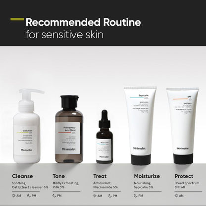 Minimalist Oat Extract 6% Gentle Cleanser (120ml)