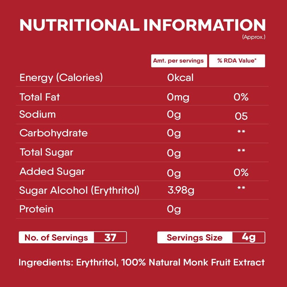 TruNativ Everyday Sweet Natural 1:1 Sugar Replacer (150 gms)