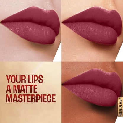 Lakme 9to5 Powerplay Priming Matte Lipstick - Maroon Mix (3.6 gms)