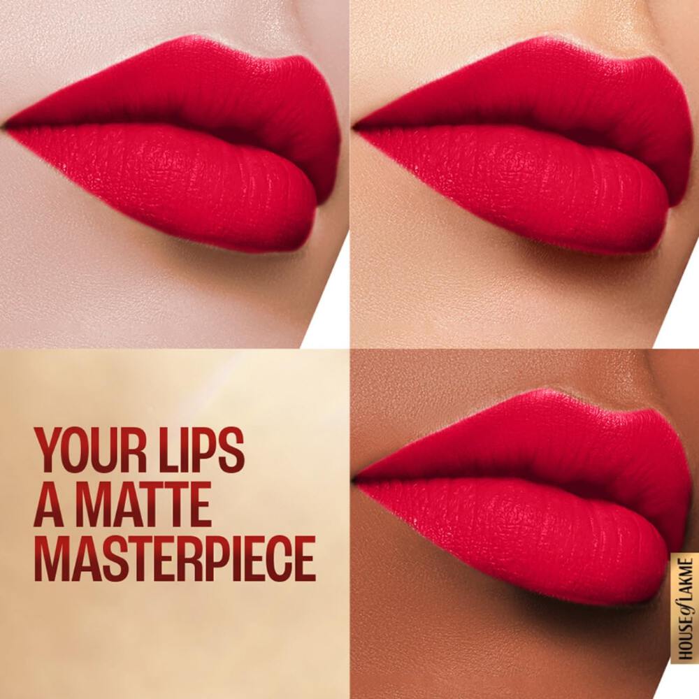 Lakme 9to5 Powerplay Priming Matte Lipstick - Deep Wine (3.6 gms)