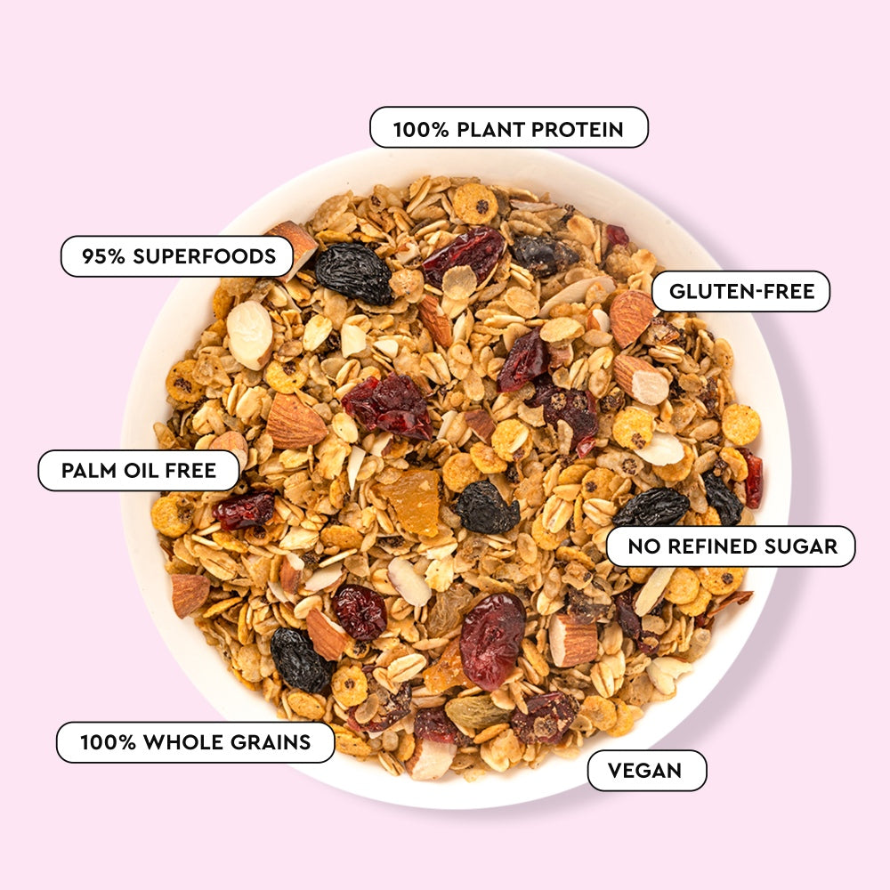 Nourish You Super Muesli Fruit & Nut (400 gms)