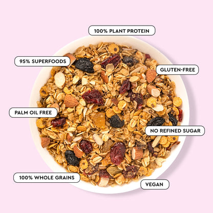 Nourish You Super Muesli Fruit & Nut (400 gms)