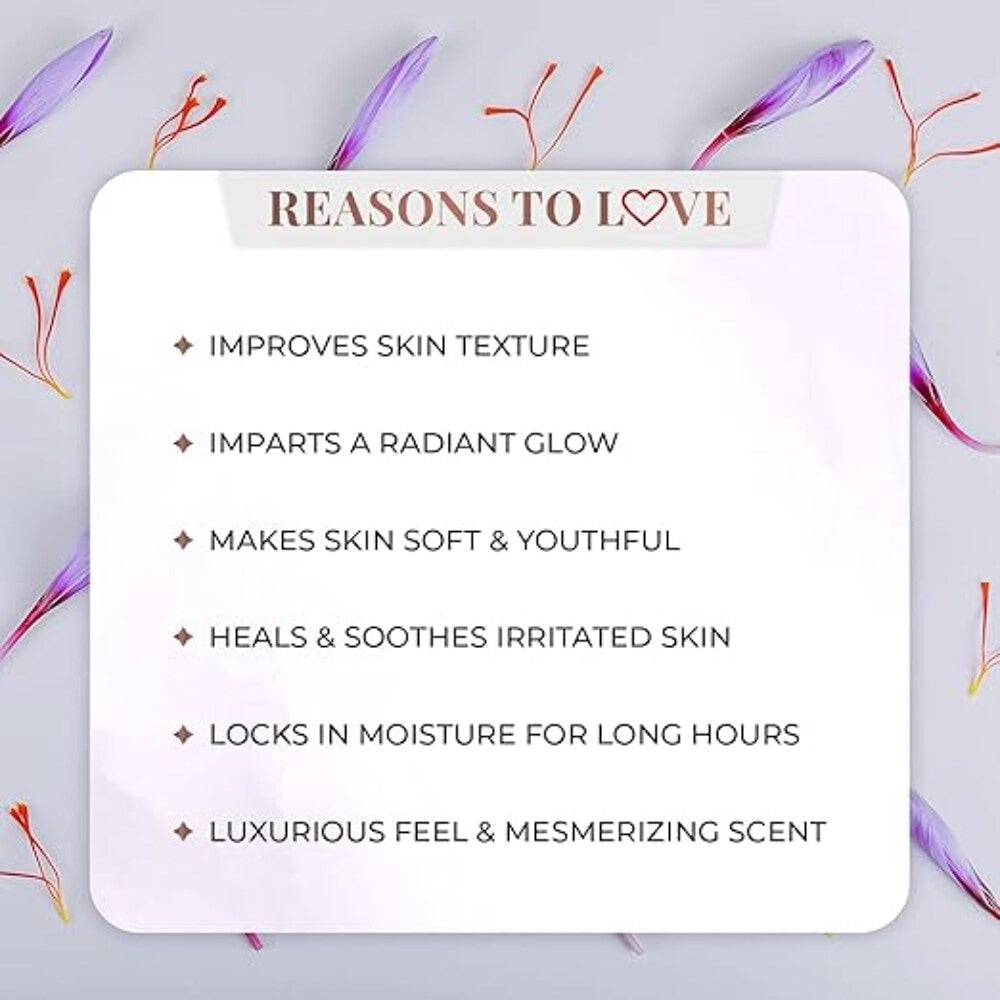 Just Herbs Safron & Malai Ultra Hydrating Body Milk