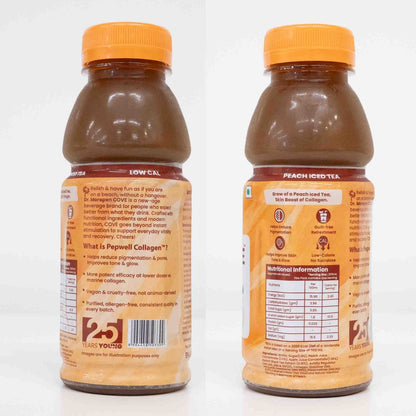 Dr. Morepen Cove Collagen Iced Tea Low Cal (14) Peach Flavour
