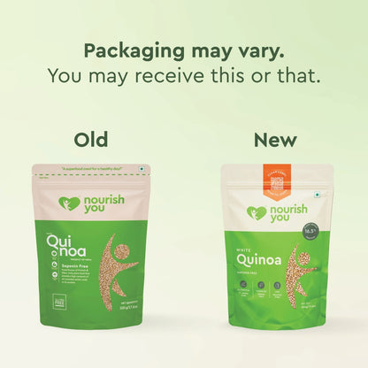 Nourish You White Quinoa Seeds (500 gms)