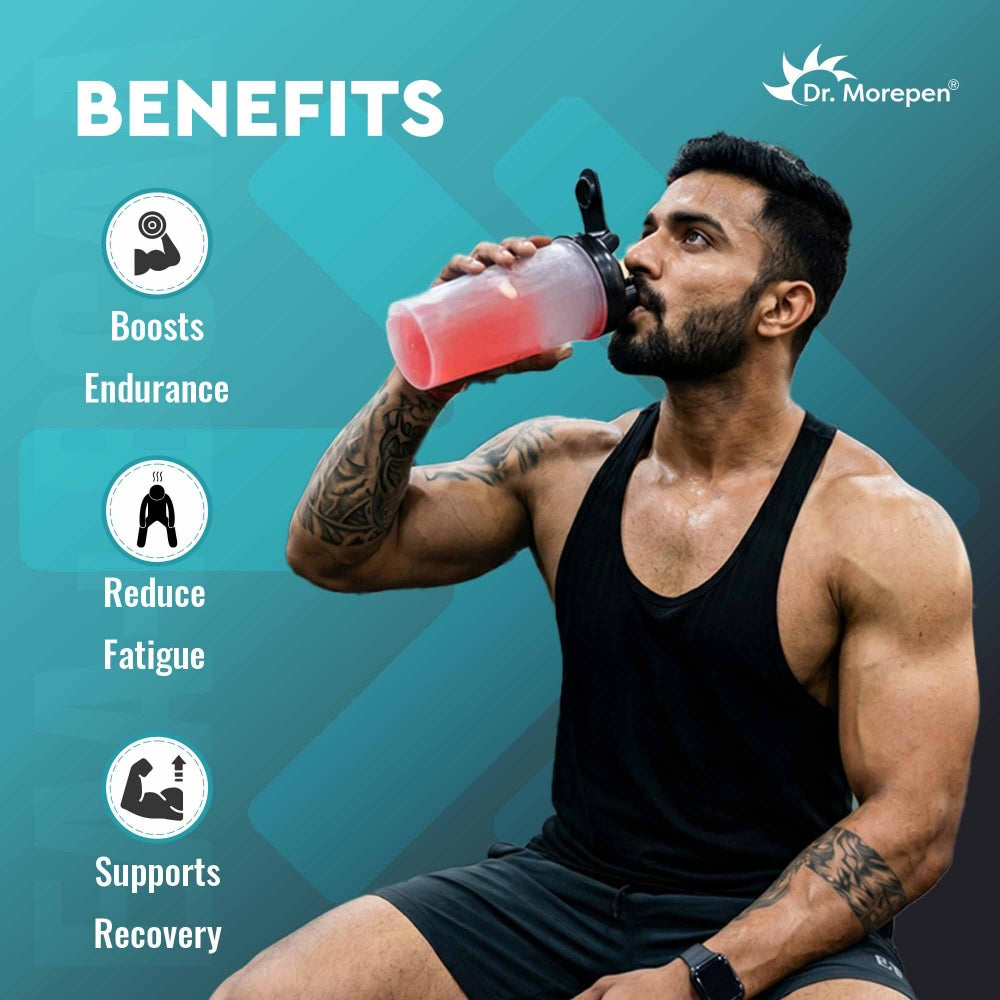 Dr. Morepen MUSCLE FOOD EAA+BCAA - WATERMELON (450 gms)